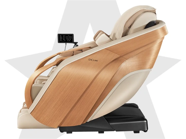 Ультра премиум массажное кресло D_Core 2 Крем